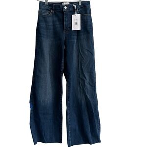 NWT Frame Le Slim Palazzo High-Rise Wide Leg Denim Women's Jeans